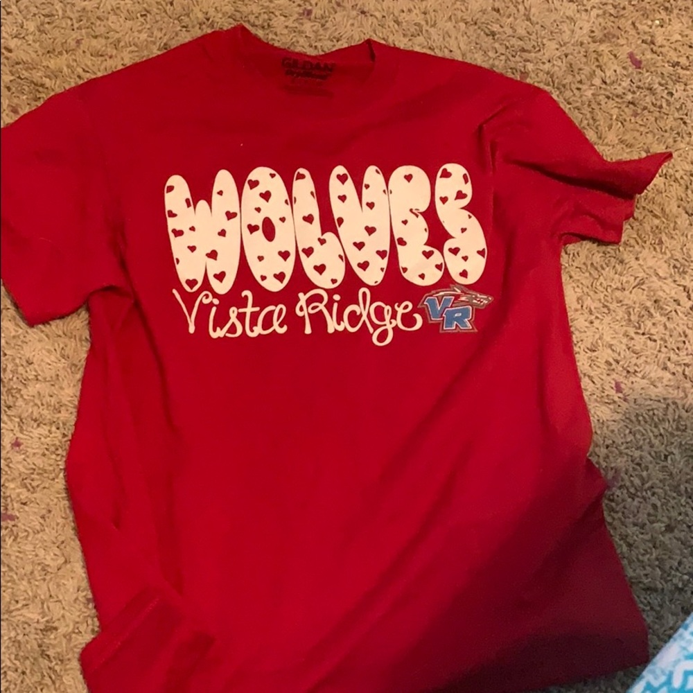 Red vista ridge shirt